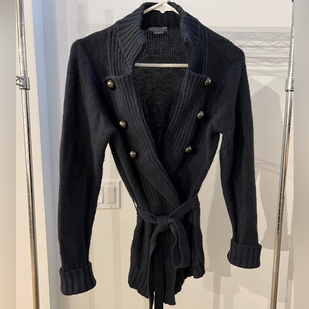Armani Exchange sergeant cardigan